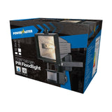 150W IP44 Halogen PIR Floodlight - Black - Lamp Not Included