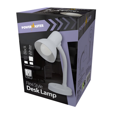 PowerMaster Indoor Desk Lamp - White