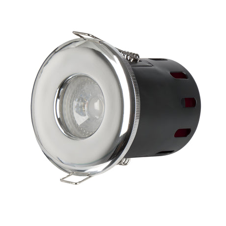 PowerMaster Recessed Downlight Clear Glass - Chrome