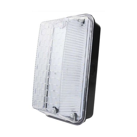 12W LED IP65 Polycarbonate Bulkhead - 6,500K (Daylight)