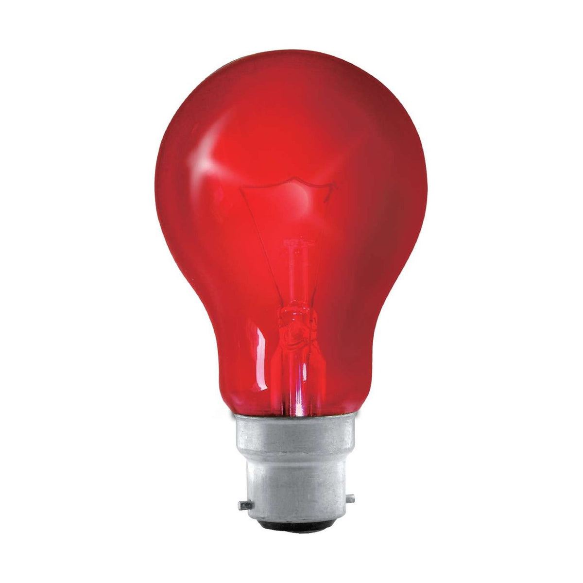 B22 (BC) Fireglow GLS Bulb 60W 710lm - Red 1,950K
