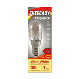 E14 (SES) Fridge Bulb 15W 100lm - Warm White 2800K retail pack