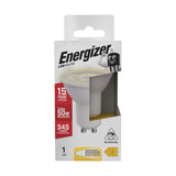 GU10 LED Bulb 3.6W 345lm Non-Dimmable - Warm White 3000K retail pack