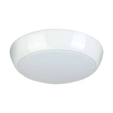 15W IP65 CCT Adjustable Round LED Bulkhead 3000K-6500K - White