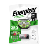 Energizer Vision HD+ Head Torch 350lm - 7 Modes, IPX4 retail pack