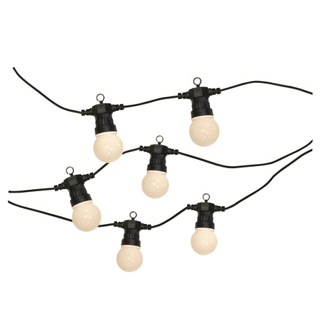 PowerMaster LED 20 Large Globe Festoon String - White