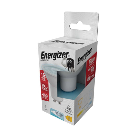 GU10 LED Bulb 4.8W 450lm Non-Dimmable - Daylight 6500K retail pack