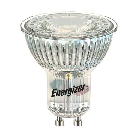 GU10 LED Clear Glass Bulb 3.6W 345lm Dimmable - Warm White 3000K