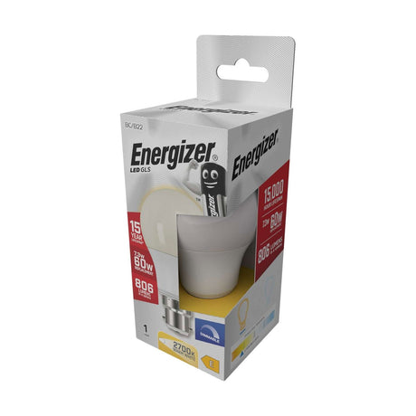 B22 (BC) LED GLS Bulb 7.3W 806lm Dimmable - Warm White 2700K retail pack