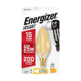 E14 (SES) LED Filament Candle Bulb 2.5W 200lm - Warm White 1950K