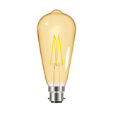 B22 (BC) LED ST64 Bulb 5W 550lm Non-Dimmable - Warm White 2200K