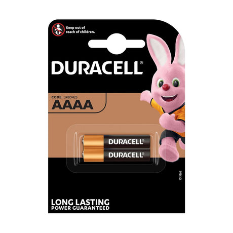 Duracell Ultra AAAA Batteries (LR8D425) - 2 Pack retail pack