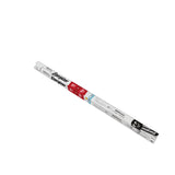 A long, rectangular package of Energizer 9W 2ft G13 LED Tube lights in daylight illumination (6500K). The packaging features length and wattage specifications on its red and white surface, highlighting the inclusion of a shatterproof coating for improved safety.