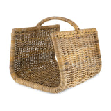 Sadra Rattan Log Basket - Natural