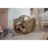 Sadra Rattan Log Basket - Natural