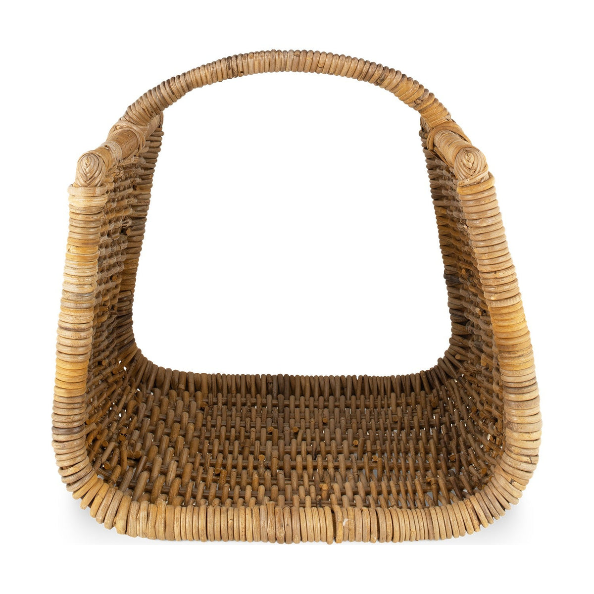 Sadra Rattan Log Basket - Natural