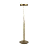 Sundra Small Iron Candle Stand - Antique Brass