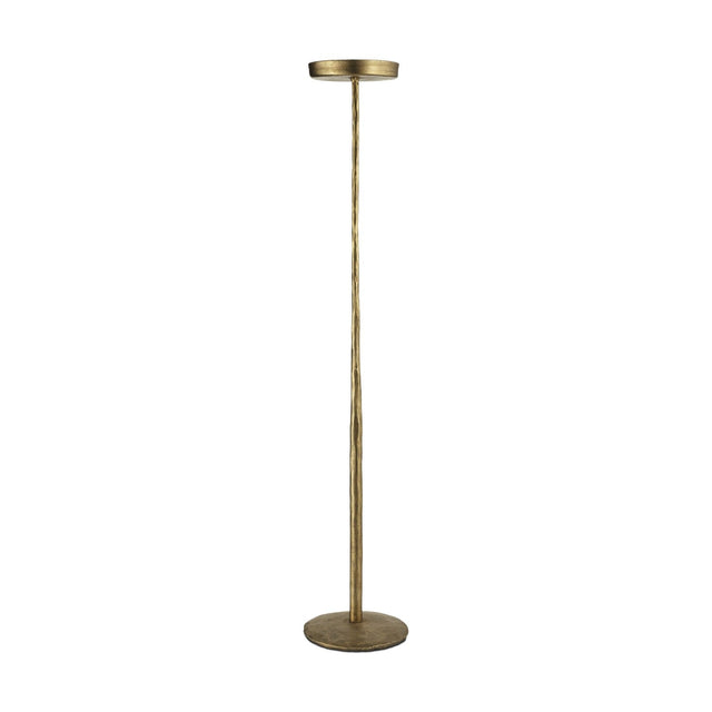 Sundra Large Iron Candle Stand - Antique Brass