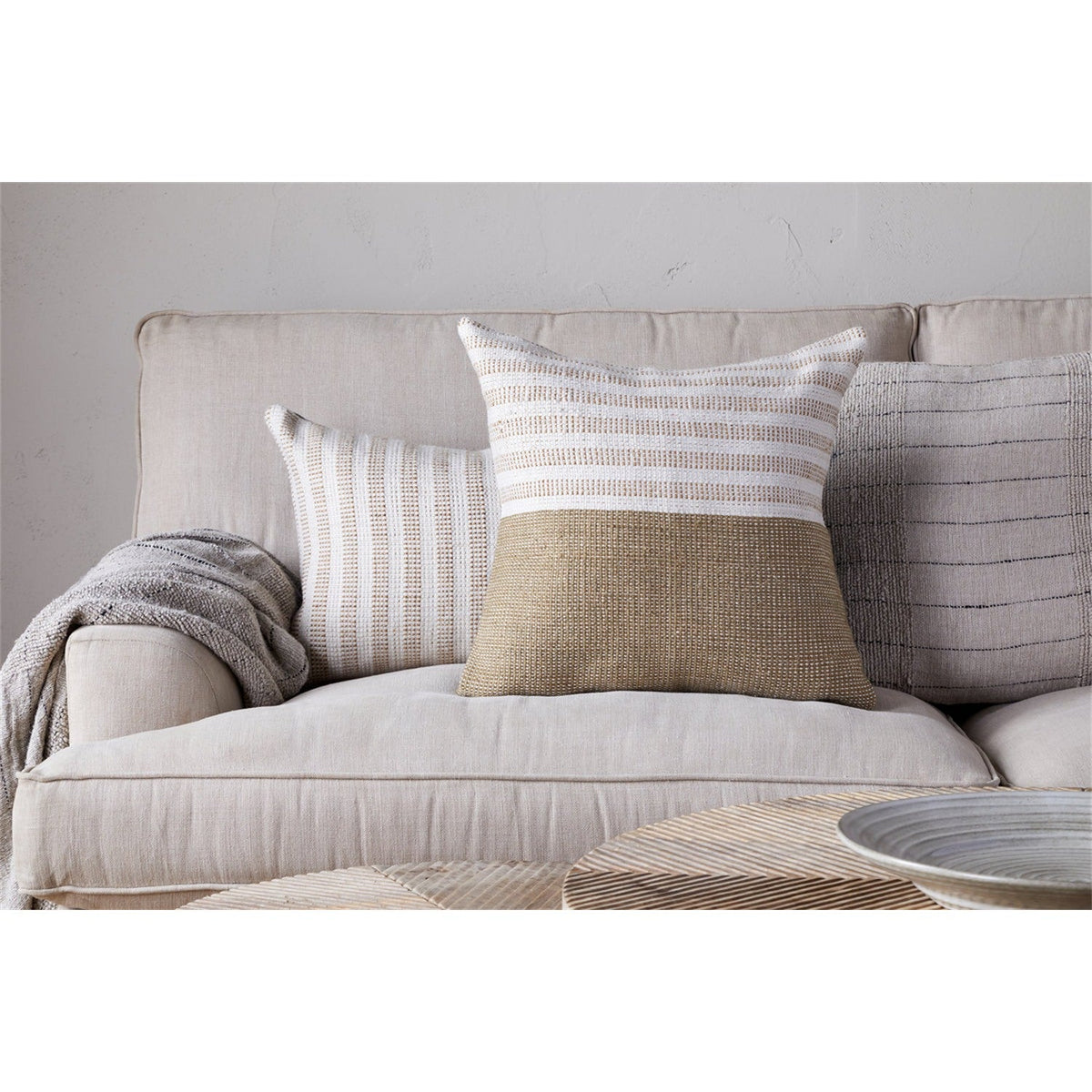 Samata 50 x 50cm Recycled Cushion Cover - Moss