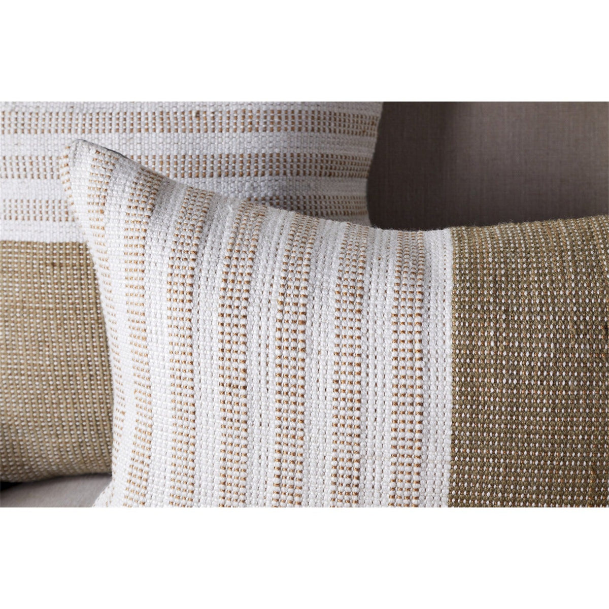 Samata 60 x 40cm Recycled Cushion Cover - Moss