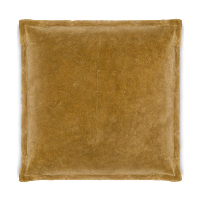 Sela 50 x 50cm Velvet Cushion Cover - Ochre
