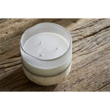 Cardamom & Amber 3 Wick Scented Candle - Aged Smoke