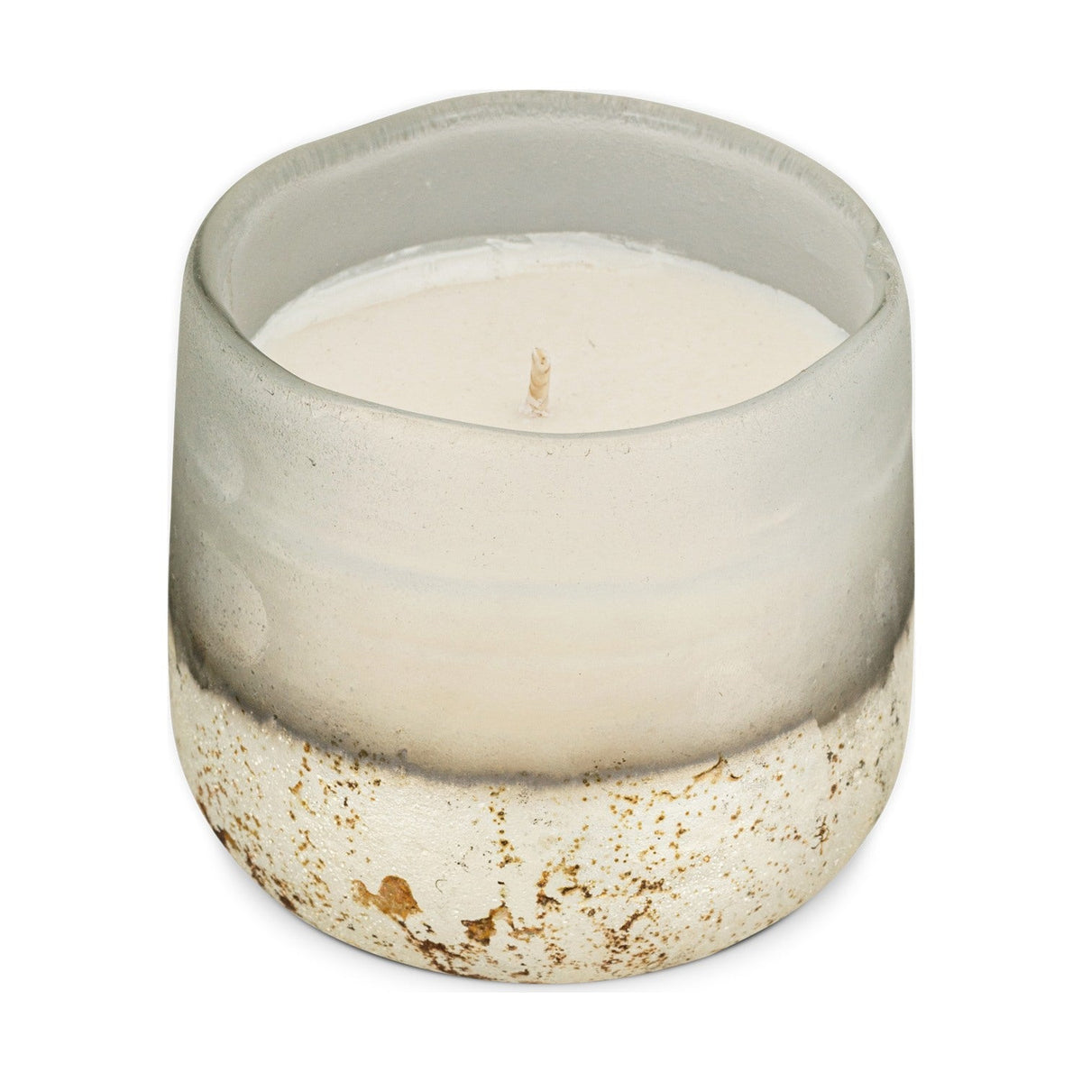 Sea Salt & Moss 1 Wick Scented Candle - Aged Smoke