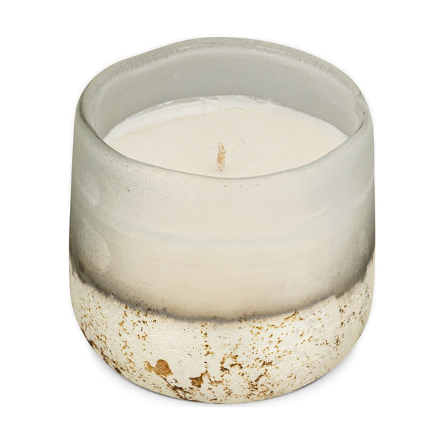 Sea Salt & Moss 1 Wick Scented Candle - Aged Smoke