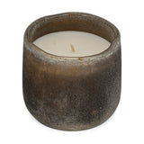 Cedarwood & Fig 1 Wick Scented Candle - Frosted Black