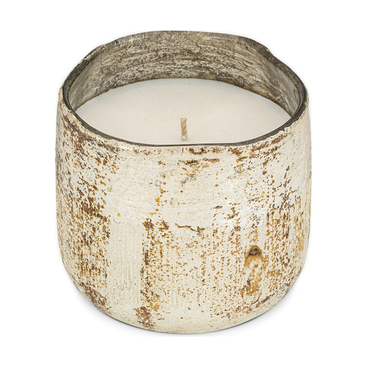 Juniper & Fir 1 Wick Scented Candle - Antique Gold