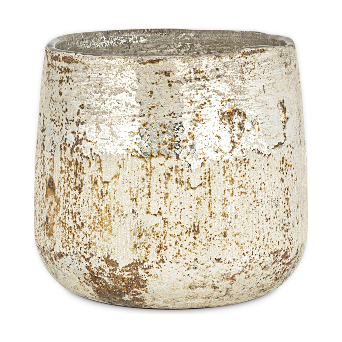 Juniper & Fir 1 Wick Scented Candle - Antique Gold