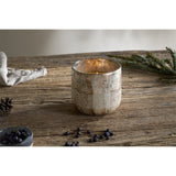 Juniper & Fir 3 Wick Scented Candle - Antique Gold