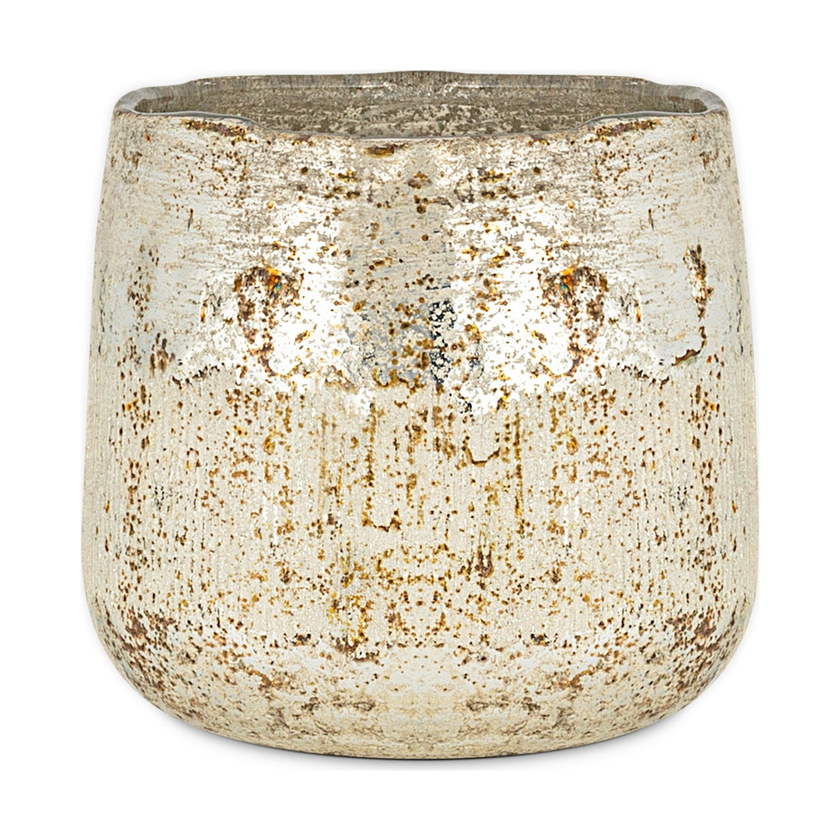 Mandarin & Clove 1 Wick Scented Candle - Antique Gold