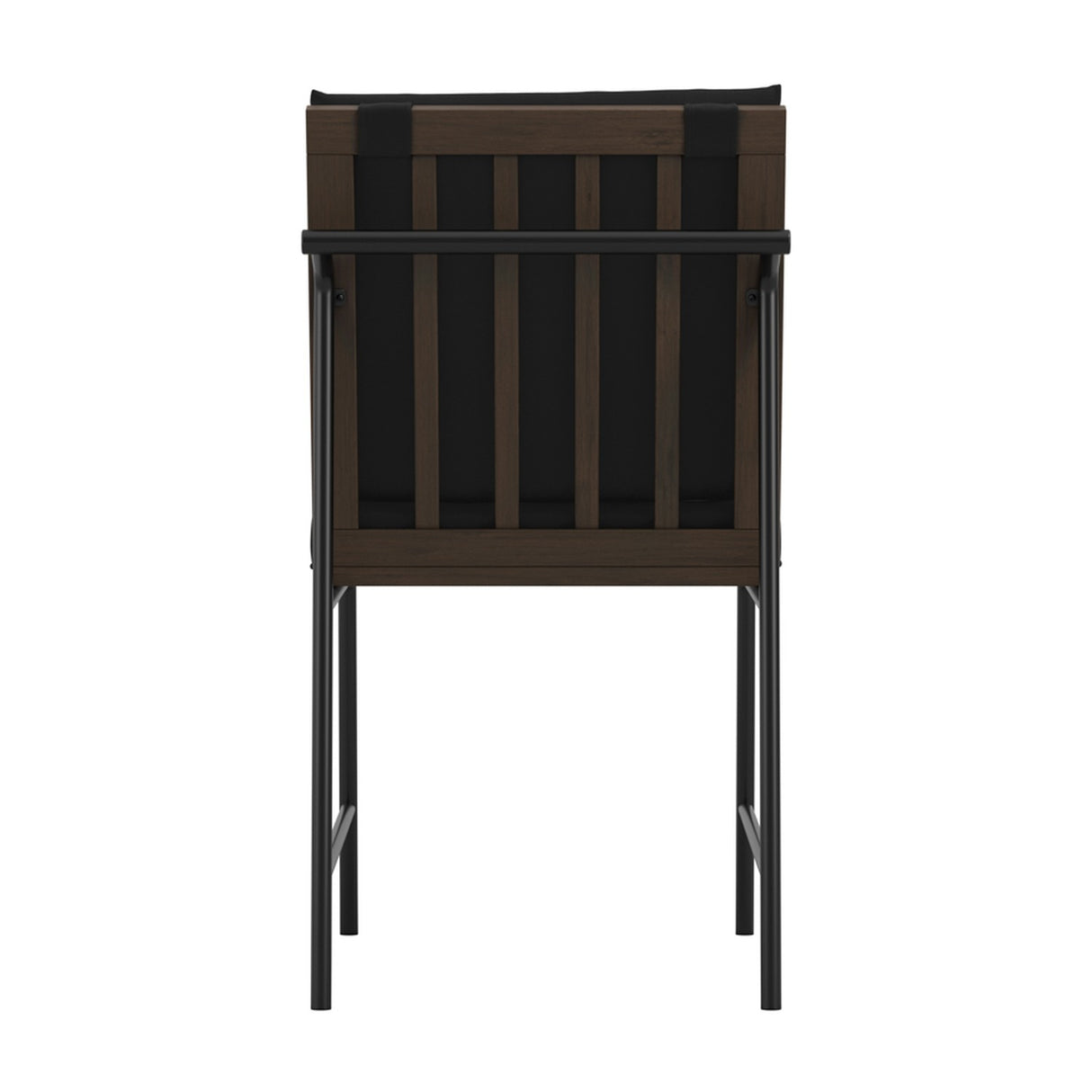 Scout Dining Chair - Onyx with Walnut
