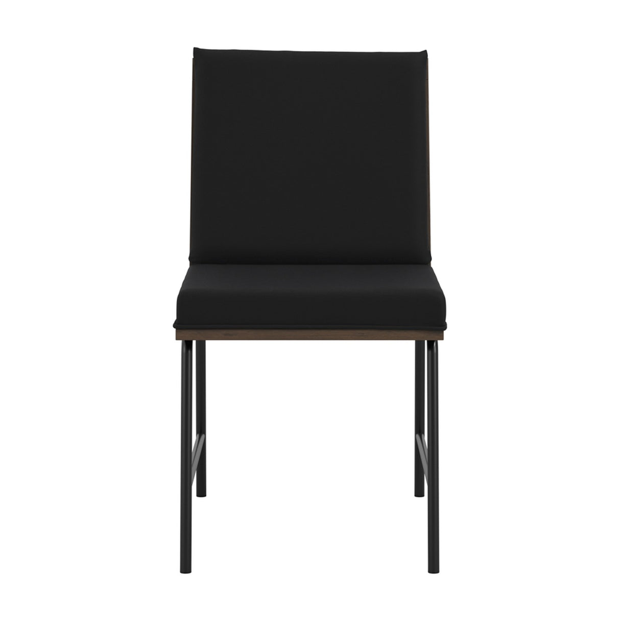 Scout Dining Chair - Onyx with Walnut
