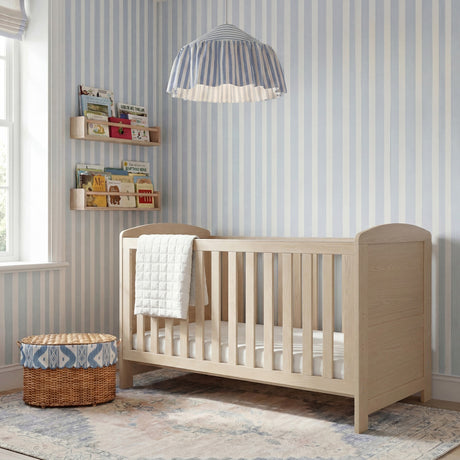 Seeker Convertible Cot Bed & 3 Position Base - Nordic
