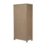 Seeker 2 Door Kids Wardrobe with Double Hanging Rail - Drift