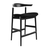 Seine Bar Stool - Coal with Black