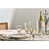 Sigiri Small Ribbed Wine Glasses - Clear - Set of 4