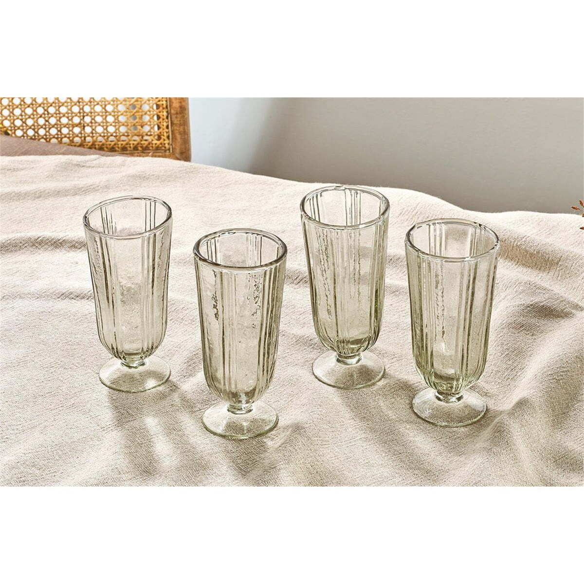 Sigiri Tall Wine Glasses - Clear - Set of 4