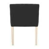 Shay Winged Dining Chair Without Arms - Anthracite