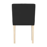 Shay Winged Dining Chair Without Arms - Anthracite