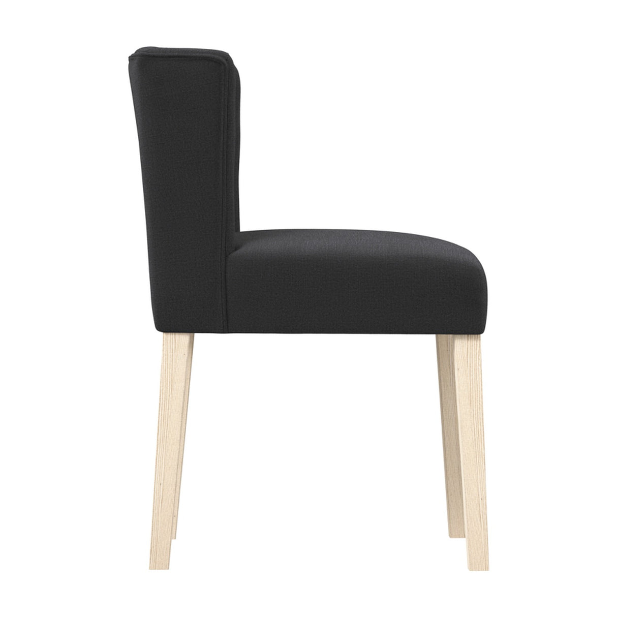 Shay Winged Dining Chair Without Arms - Anthracite