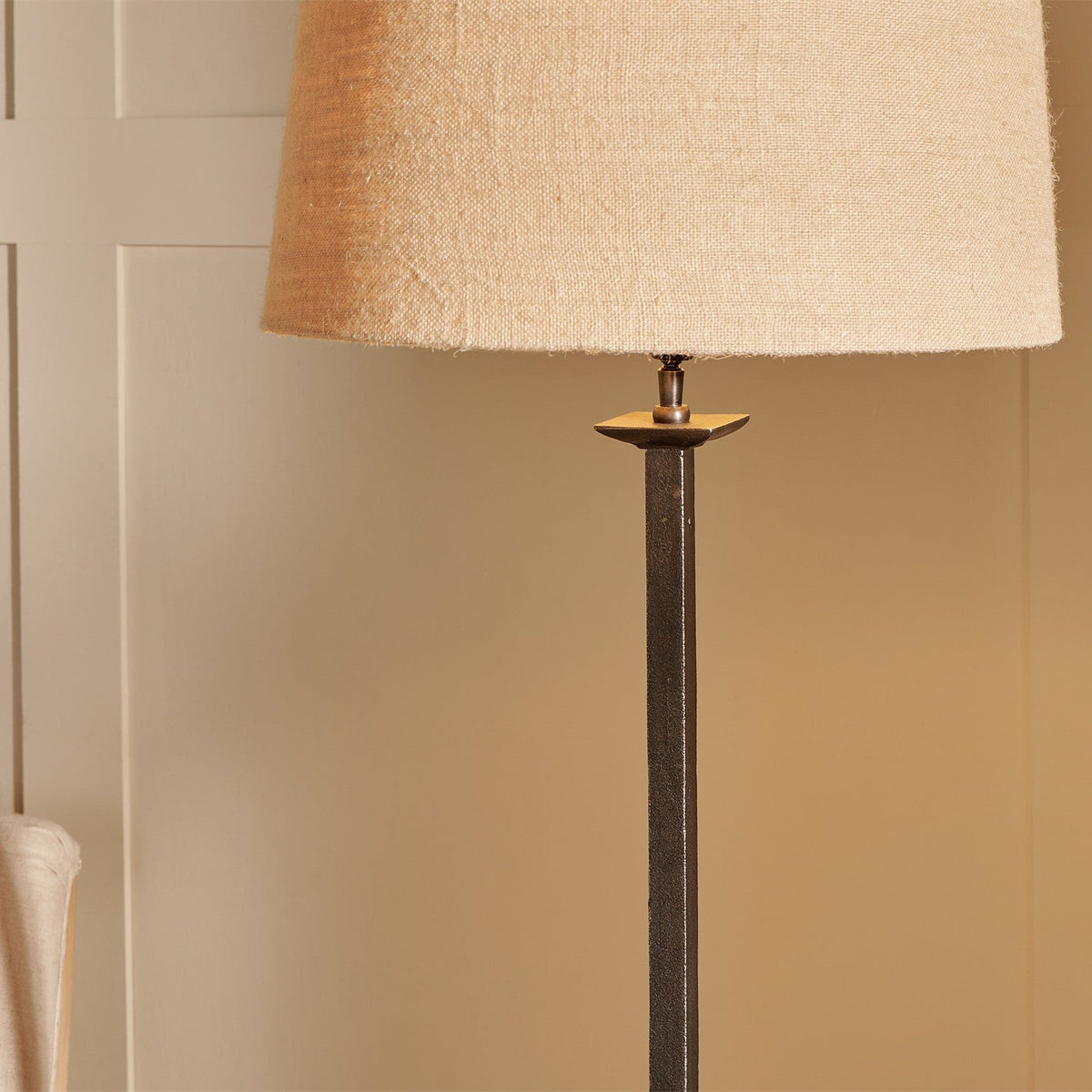 Sahhil Metal Tripod Floor Lamp Base - Antique Bronze