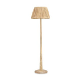 Sahar Mango Wood Floor Lamp Base - Natural
