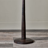 Sahar Mango Wood Floor Lamp Base - Dark Stain