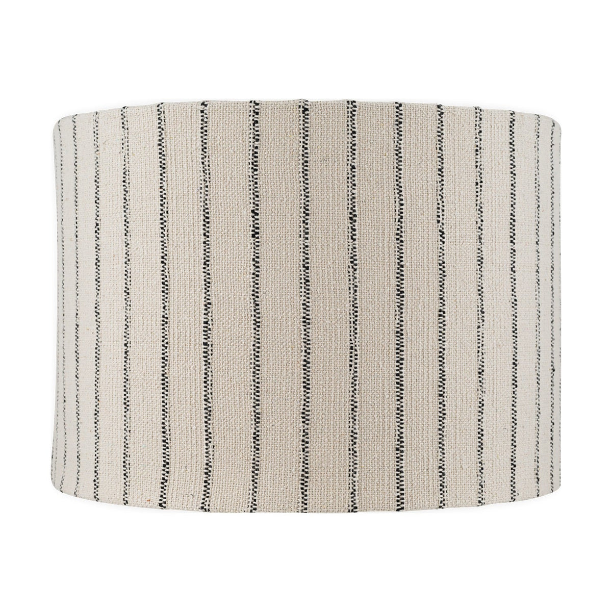 Sanja Extra Large Stripe Lampshade - Off White & Grey