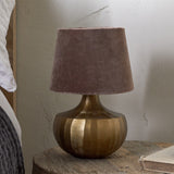 Sakiti Cast Aluminium Table Lamp Base - Antique Brass
