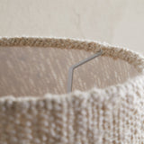 Sakiti Small Boucle Lampshade - Off White