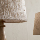 Sakiti Medium Boucle Lampshade - Off White